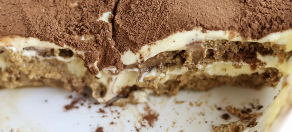 test of making the classic tiramisu with speculoos that turned out too wet not firm enough